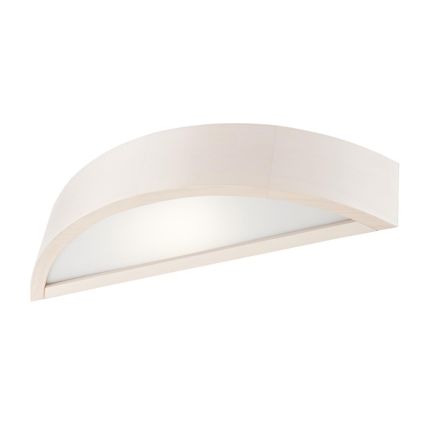 Lampada da parete NATURAL 1xE27/60W/230V pino/crema