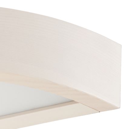 Lampada da parete NATURAL 1xE27/60W/230V pino/crema