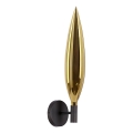 Lampada da parete NORDIC 1xG9/5W/230V nero/oro