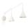 Lampada da parete NOX 2xE14/10W/230V crema