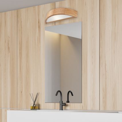 Lampada da parete OAK 1xE27/60W/230V rovere