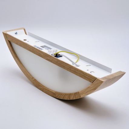 Lampada da parete OAK 1xE27/60W/230V rovere
