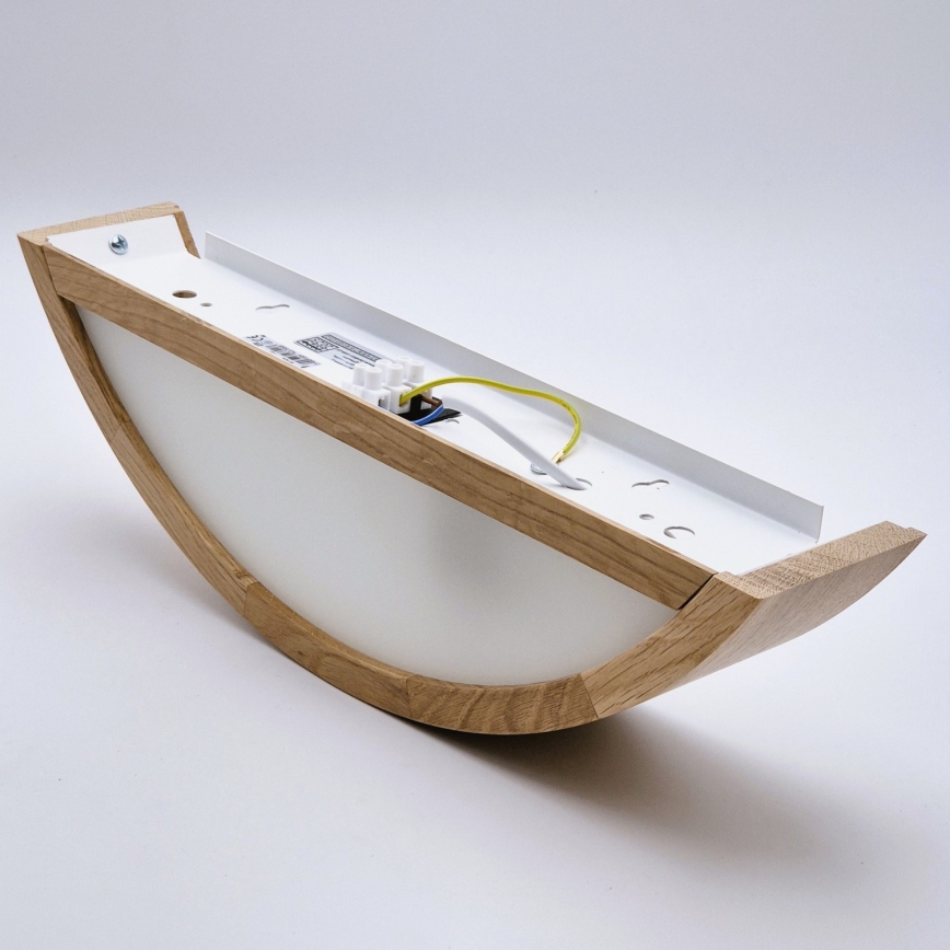 Lampada da parete OAK 1xE27/60W/230V rovere