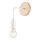 Lampada da parete ORAZIO 1xE27/60W/230V faggio
