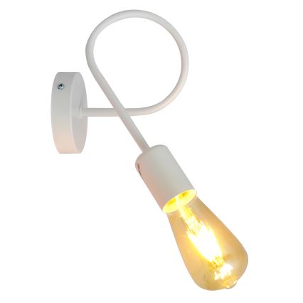 Lampada da parete OXFORD 1xE27/15W/230V bianca