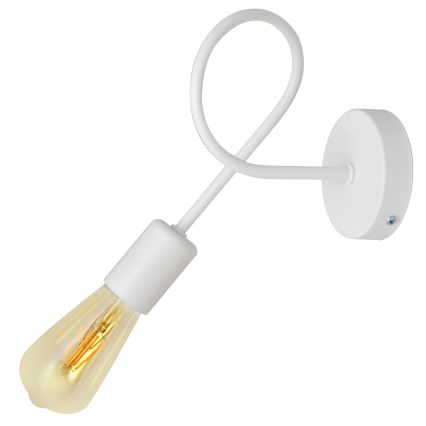 Lampada da parete OXFORD 1xE27/15W/230V bianca