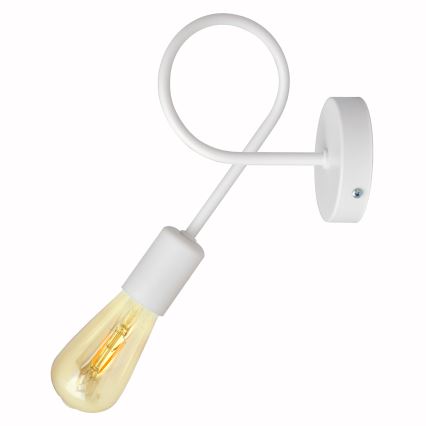 Lampada da parete OXFORD 1xE27/15W/230V bianca