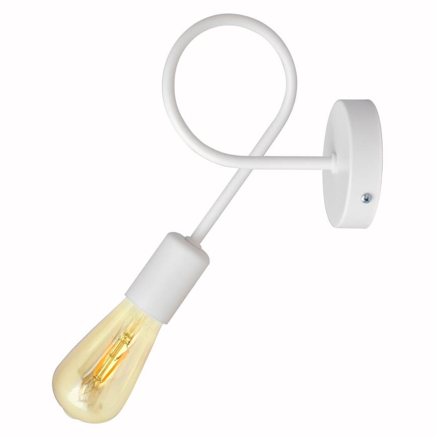 Lampada da parete OXFORD 1xE27/15W/230V bianca
