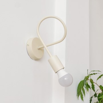 Lampada da parete OXFORD 1xE27/15W/230V colore crema