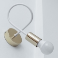 Lampada da parete OXFORD 1xE27/15W/230V oro/bianco