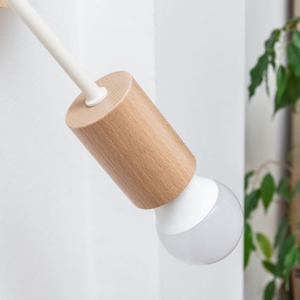 Lampada da parete OXFORD 1xE27/15W/230V pino/crema