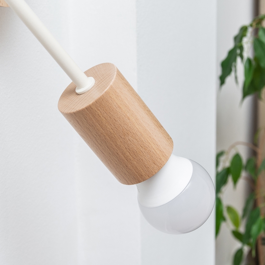 Lampada da parete OXFORD 1xE27/15W/230V pino/crema