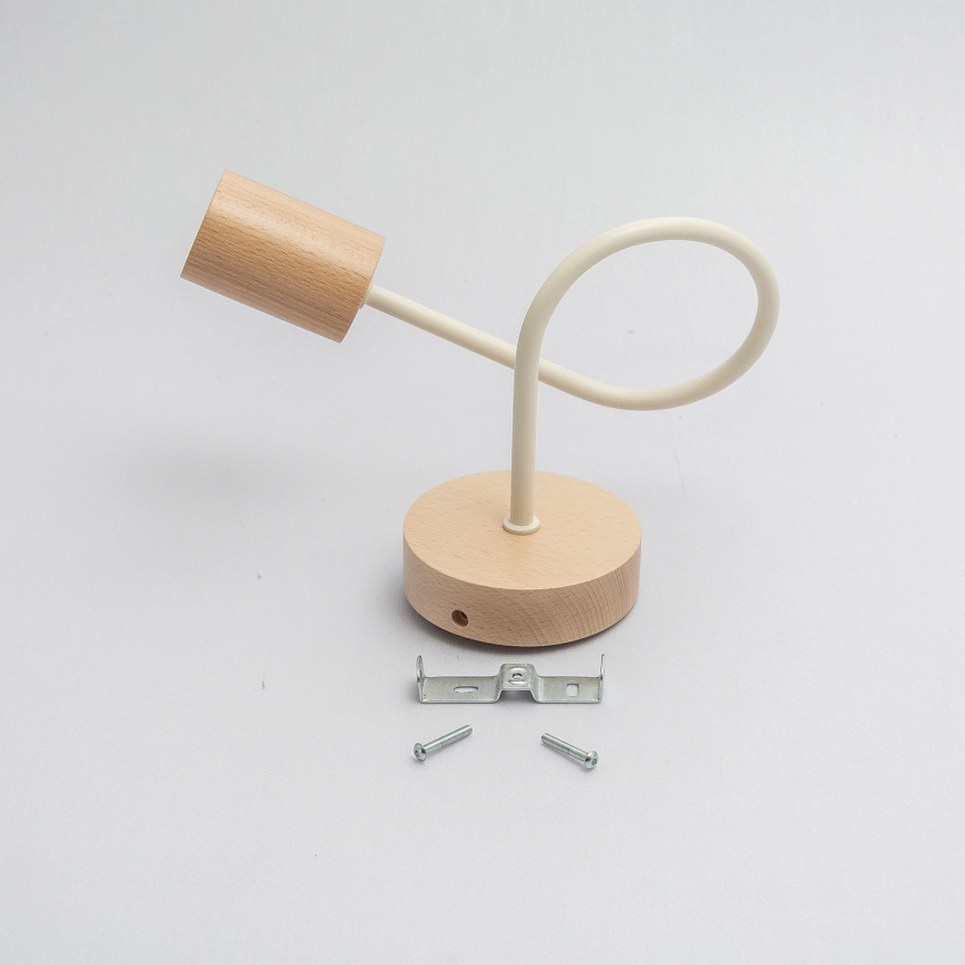 Lampada da parete OXFORD 1xE27/15W/230V pino/crema