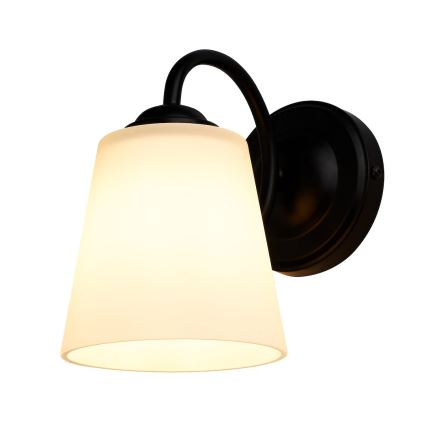 Lampada da parete PAFOS 1xE27/15W/230V nera