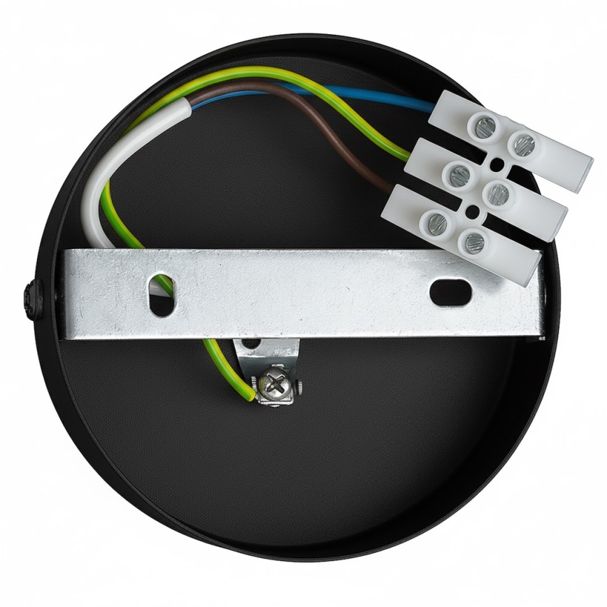 Lampada da parete PAFOS 1xE27/15W/230V nera