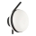 Lampada da parete PALMA 1xE27/40W/230V nera