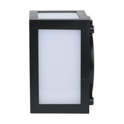 Lampada da parete per esterni a LED/12W/230V 6400K IP65 nera