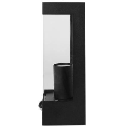 Applique da esterno con sensore di movimento e crepuscolare 1xE27/15W/230V IP44 nero