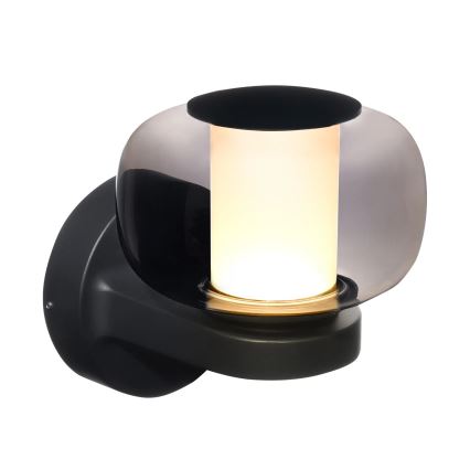 Lampada da parete per esterni LED MALAGA LED/12W/230V IP44 nera