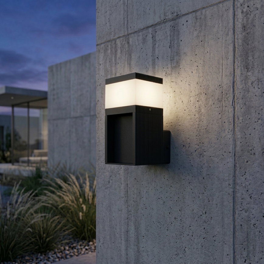 Lampada da parete per esterni VESPER 1xG9/5W/230V IP44 nera