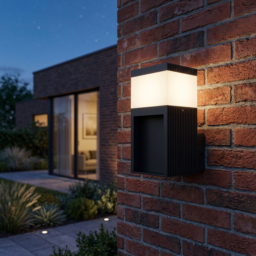 Lampada da parete per esterni VESPER 1xG9/5W/230V IP44 nera