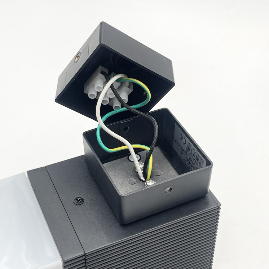 Lampada da parete per esterni VESPER 1xG9/5W/230V IP44 nera