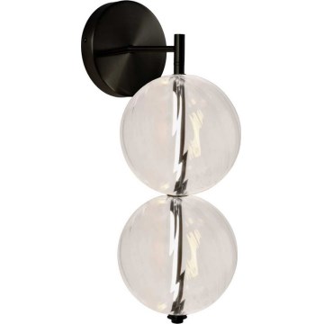 Lampada da parete PLAYA LED 10W/230V nera