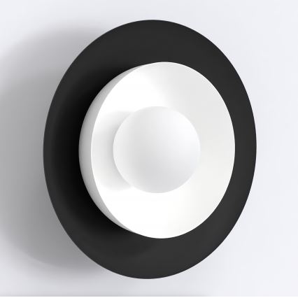 Lampada da parete POPPI 1xG9/8W/230V nero/bianco