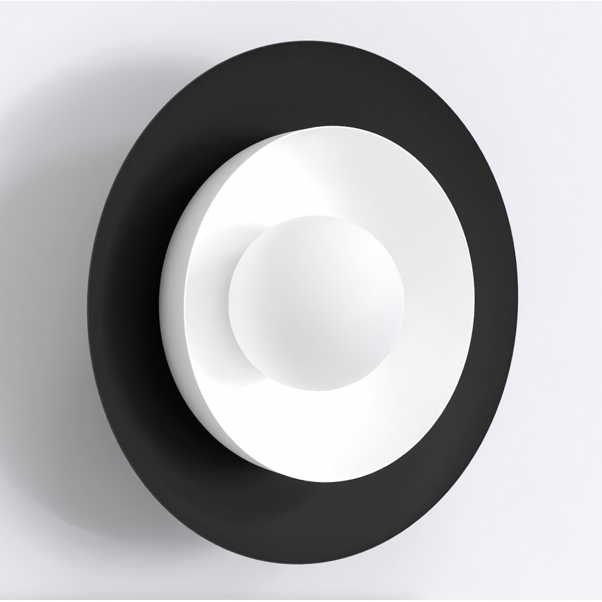 Lampada da parete POPPI 1xG9/8W/230V nero/bianco