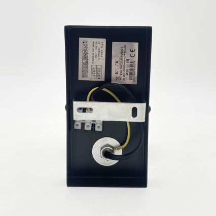 Lampada da parete SFERIO 1xE14/5W/230V nero/nero fumé