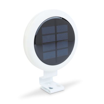 Lampada da parete solare a LED, 1,2V 1000 mAh, IP44, bianco