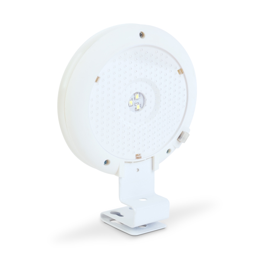 Lampada da parete solare a LED, 1,2V 1000 mAh, IP44, bianco