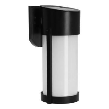 Lampada da parete solare a LED/3,7V 300 mAh IP44 nera