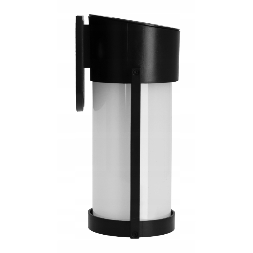 Lampada da parete solare a LED/3,7V 300 mAh IP44 nera