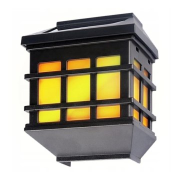 Lampada da parete solare a LED con sensore crepuscolare LED/1,2 V 600 mAh IP44