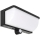 Lampada da parete solare a LED con sensore di movimento e sensore crepuscolare LED/3W/3,7V IP54 1500 mAh nera