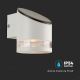 Lampada da parete solare a LED con sensore LED/1W/3,7V IP44 3000K bianco