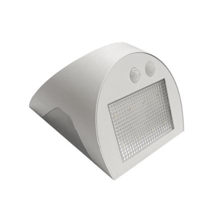 Lampada da parete solare a LED con sensore LED/3W/3,7V 3000/4000K 1200 mAh IP54 bianco