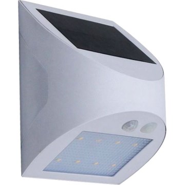 Lampada da parete solare a LED con sensore LED/3W/3,7V 3000/4000K 1200 mAh IP54 bianco