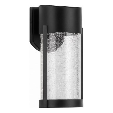 Lampada da parete solare a LED LED/3,7V 300 mAh IP44 nera