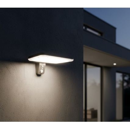 Lampada solare da parete a LED con sensore PHOENIX LED/15W/3,2V 3000/4000K IP65 6000 mAh