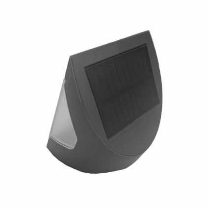 Lampada da parete solare a LED con sensore LED/3W/3,7V 3000/4000K 1200 mAh IP54 antracite