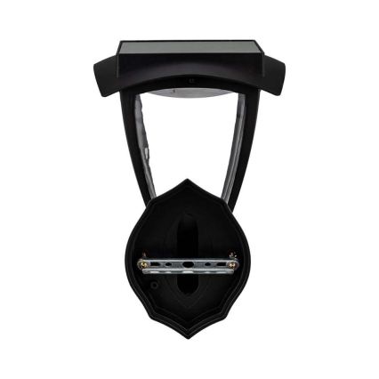 Lampada da parete solare LED/2W/3,7V 3000/6000K IP65 2200 mAh nero