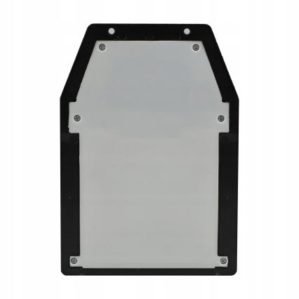 Lampada da parete solare LED con sensore LED/3,7V 600 mAh IP44 nera
