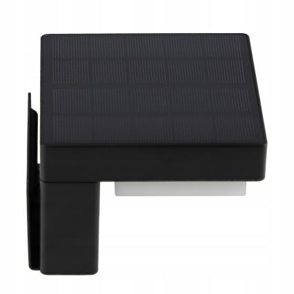 Lampada da parete solare LED con sensore LED/5W/3,7V 2000 mAh IP44 nero