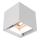 Lampada da parete solare LED con sensore LED/9W/3,7V 3000/4000/5000K IP65 2600 mAh bianco