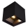 Lampada da parete solare LED con sensore LED/9W/3,7V 3000/4000/5000K IP65 2600 mAh nera