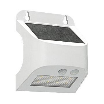 Lampada da parete solare LED con sensore SOLTO LED/3W/3,7V 4000K IP54 1200 mAh bianca