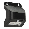 Lampada da parete solare LED con sensore SOLTO LED/3W/3,7V 4000K IP54 1200 mAh nero