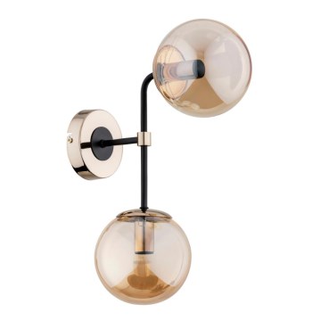 Lampada da parete TRANSFORMERS 2xE14/40W/230V oro